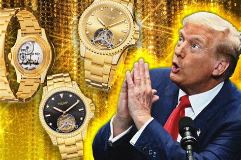 Trump’s $100,000 Watches Are the Most Tragic Celebrity Watch Yet.